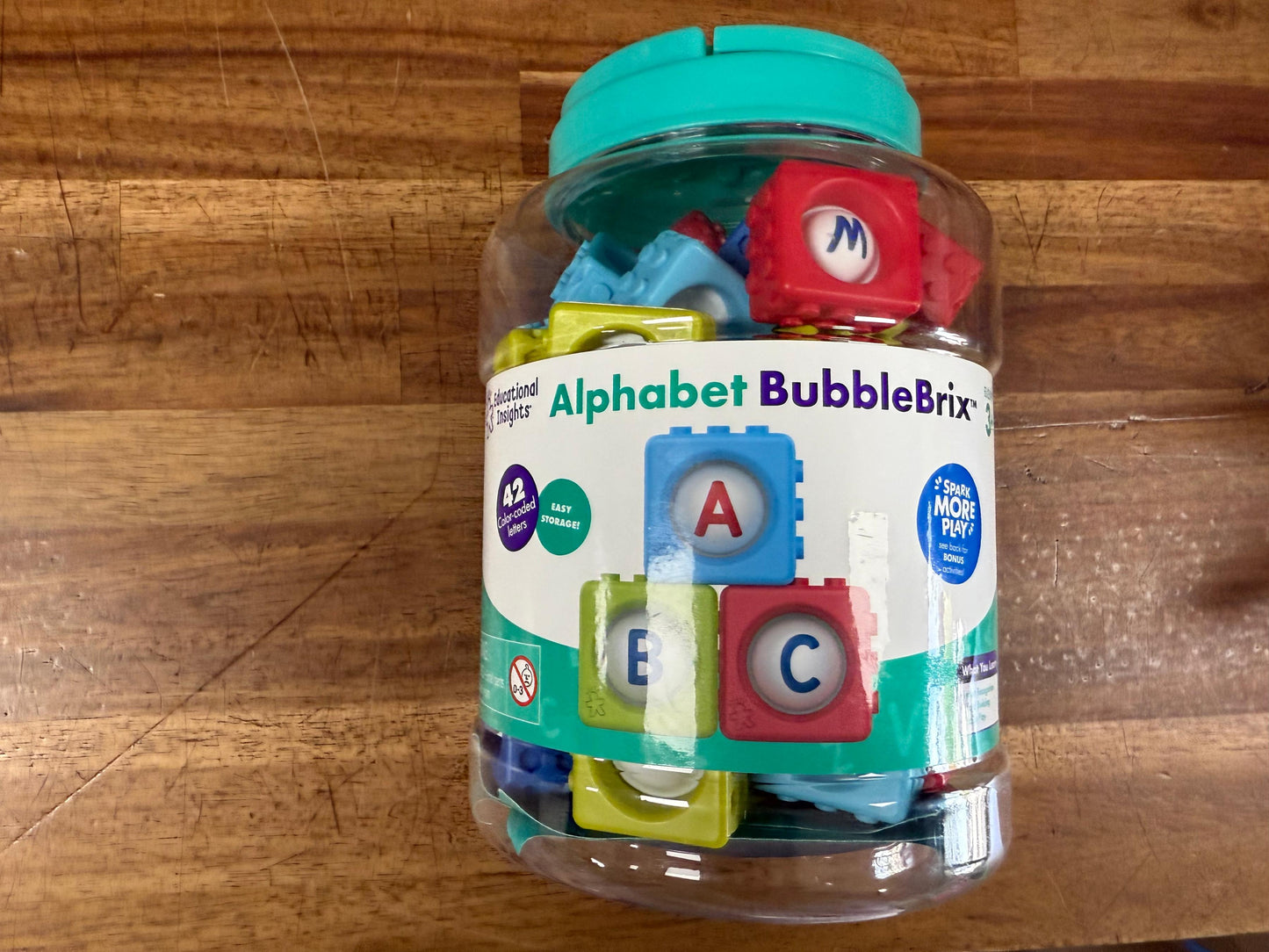 Alphabet BubbleBrix - Educational Insights - Like-New