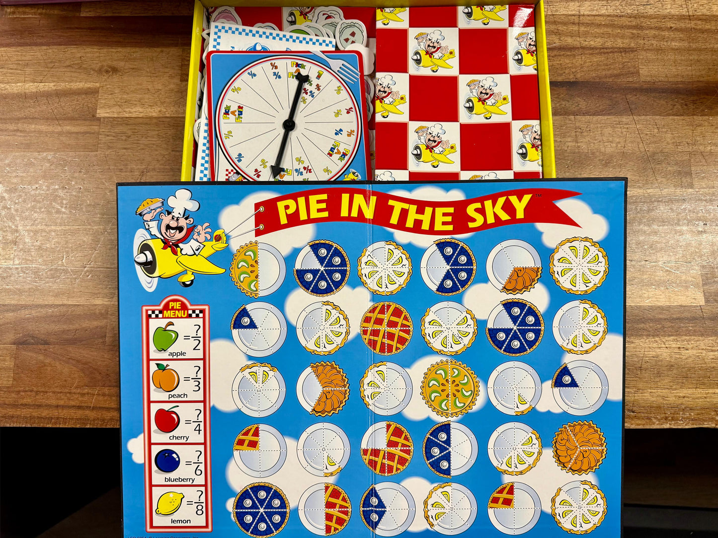 Pie in the Sky Beginning Fraction Game - Learning Resources