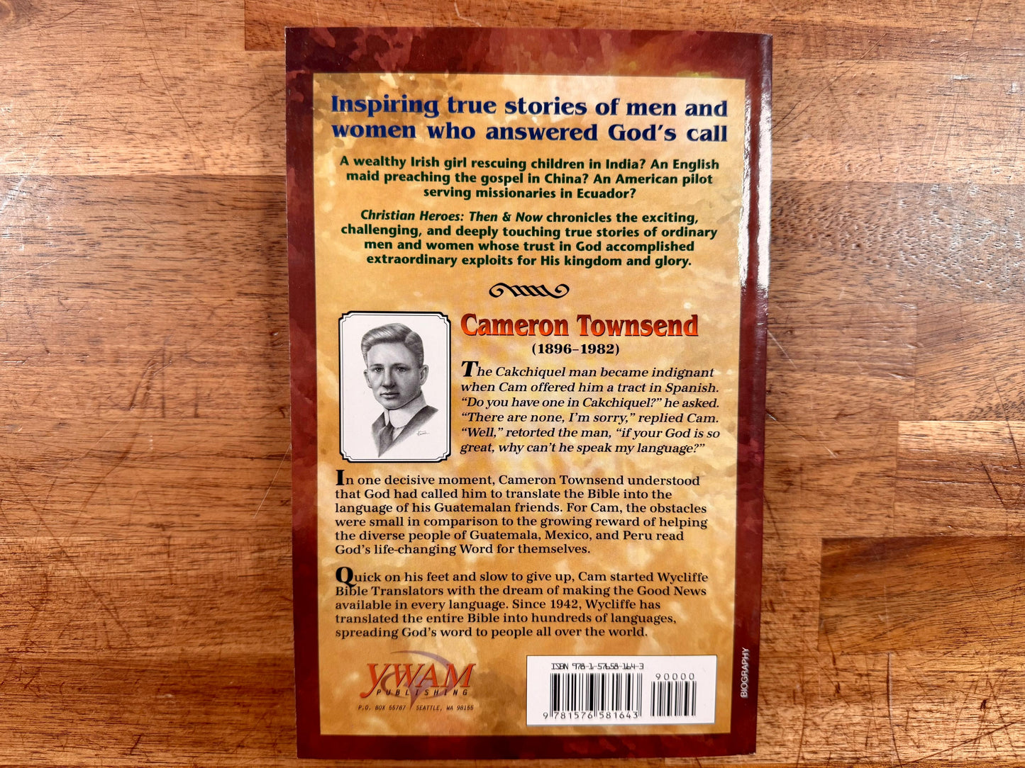 Cameron Townsend: Good News in Every Language by Benge