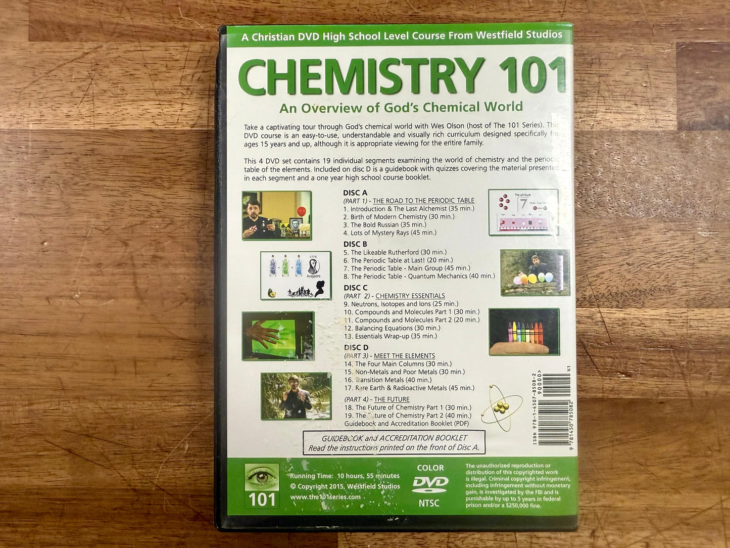 Chemistry 101: An Overview of God's Chemical World DVDs