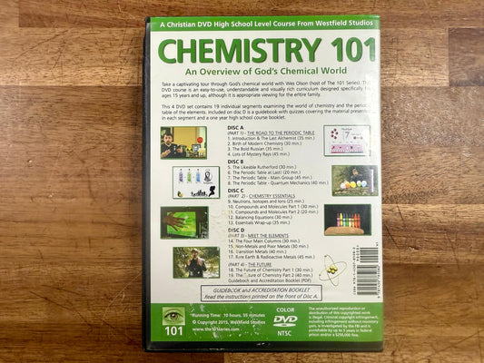 Chemistry 101: An Overview of God's Chemical World DVDs