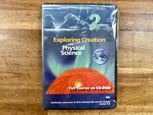 Exploring Creation w. Physical Science 2nd Ed CD-ROM v. 8.0