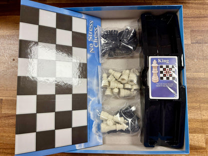 Winning Moves Games No Stress Chess Set Like-New