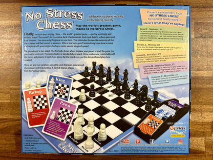 Winning Moves Games No Stress Chess Set Like-New