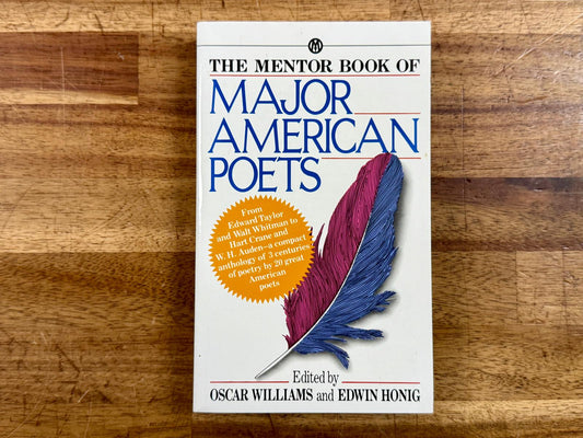 The Mentor Book of Major American Poets - Very Good