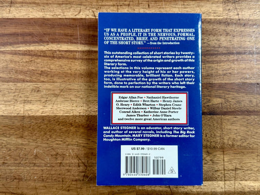 Great American Short Stories - Stegner & Wallace - Very Good