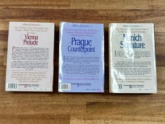 The Zion Covenant Series Lot of 3 Set #1-3 - Bodie Thoene