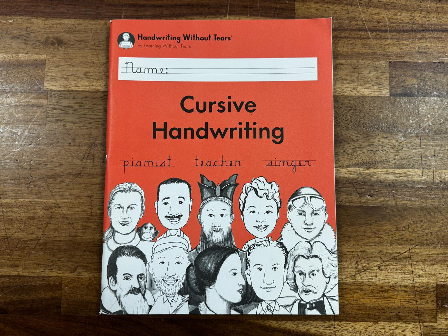 Cursive Handwriting – Handwriting Without Tears (Red Cover)
