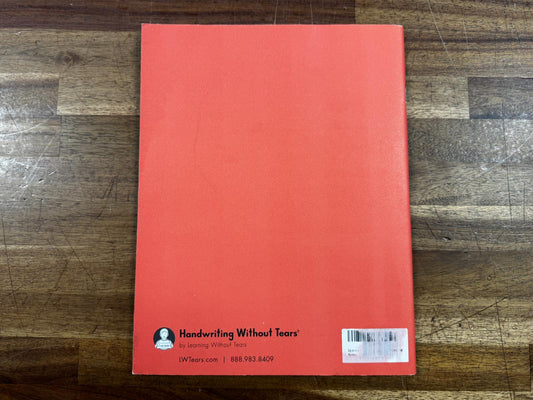 Cursive Handwriting – Handwriting Without Tears (Red Cover)