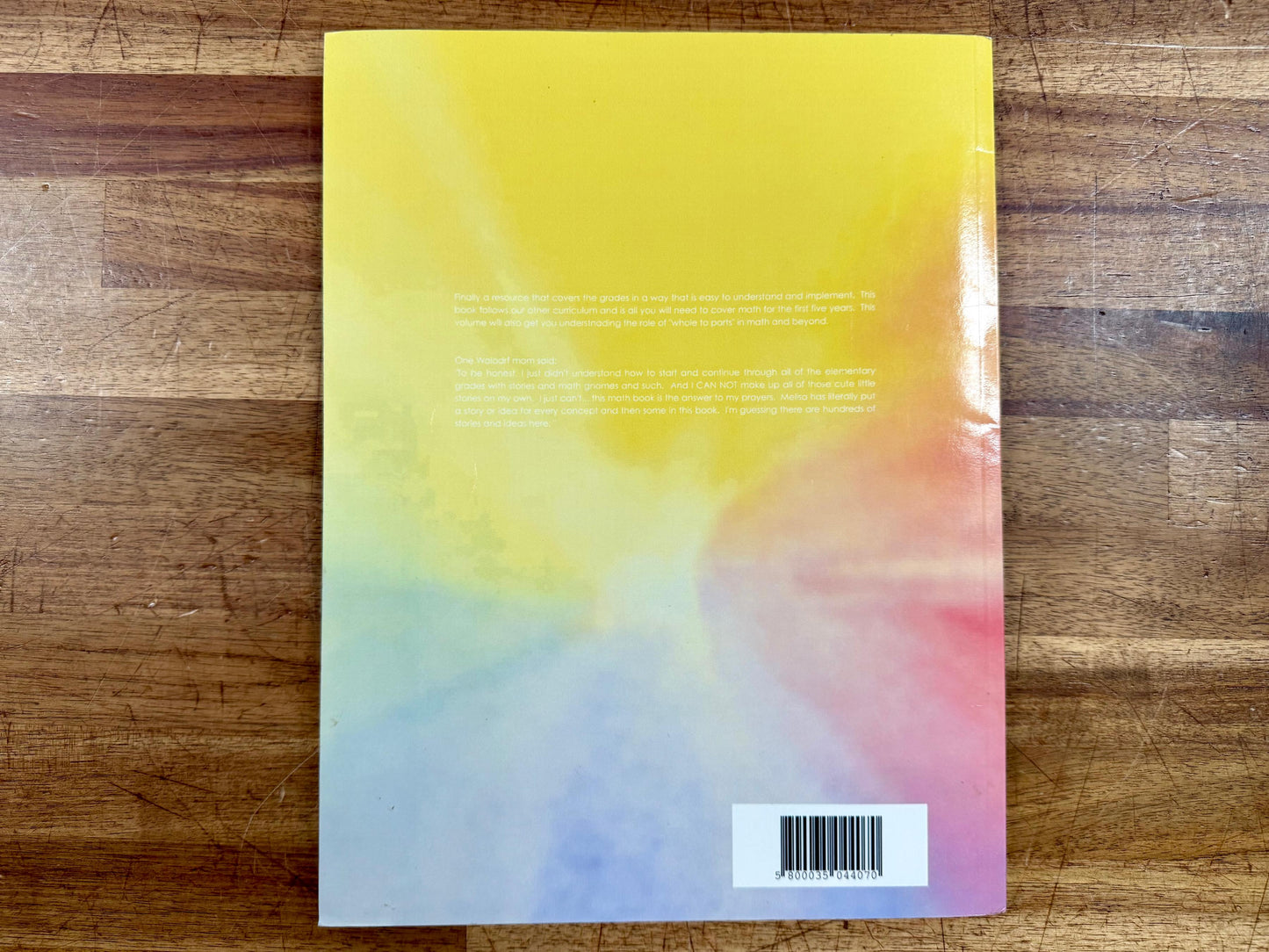 A Journey Through Waldorf Math Grades 1 through 5