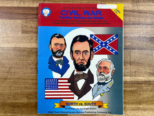 Mark Twain Civil War Between the States SS Activity Book