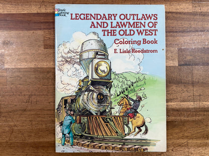 Dover Coloring Books Legendary Outlaws and Lawmen...