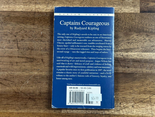 Captains Courageous by Rudyard Kipling (Bantam)