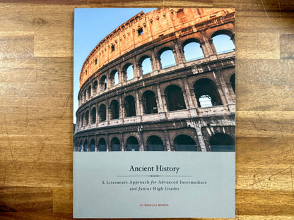 Ancient History: A Literature Approach for Adv Interm & Jr High