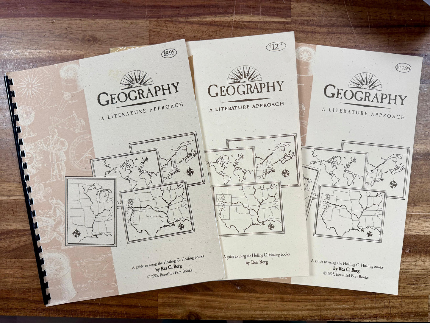 Beautiful Feet Geography Set Literature Approach