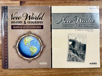 New World History & Geogr Christian Perspective 4th Ed SET