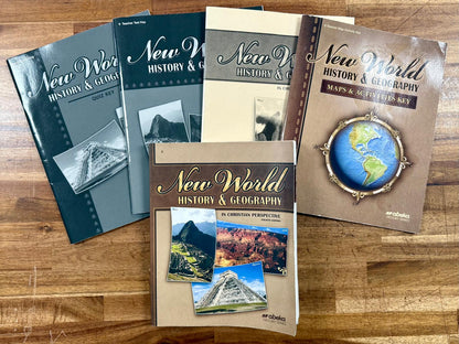 New World History & Geogr Christian Perspective 4th Ed SET