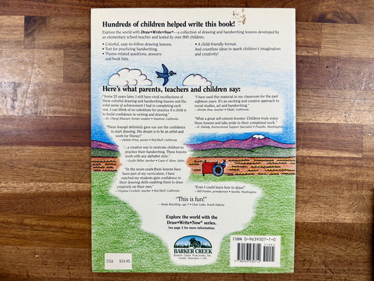 Draw-Write-Now Book One | Farm, Kids & Critters, Story Book