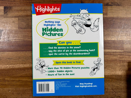 Highlights Hidden Pictures Outdoor Puzzles