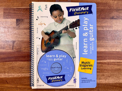 First Act Learn & Play Guitar w Play Along CD