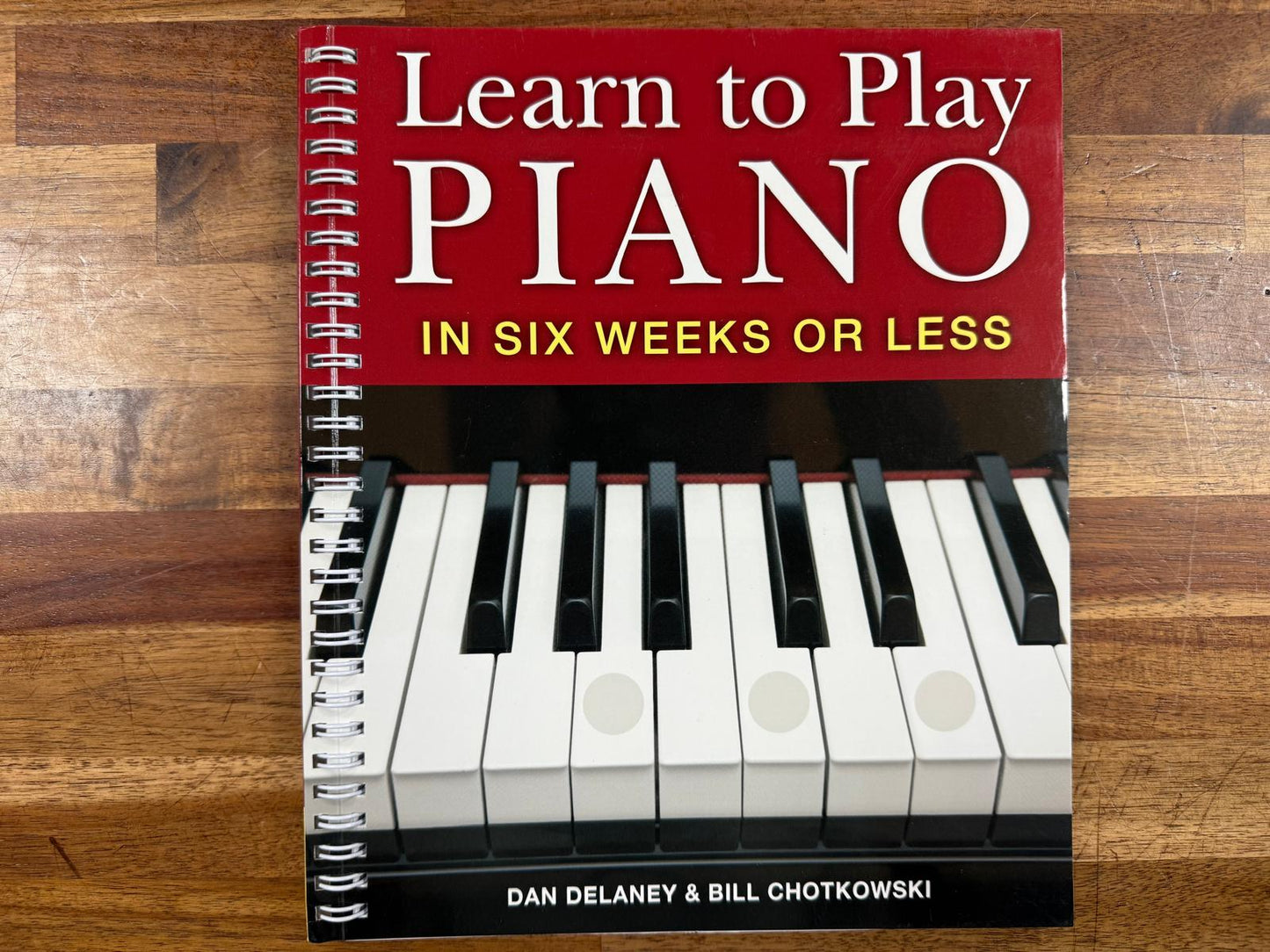 Learn to Play Piano in Six Weeks or Less