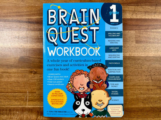 Brain Quest Workbook Grade 1