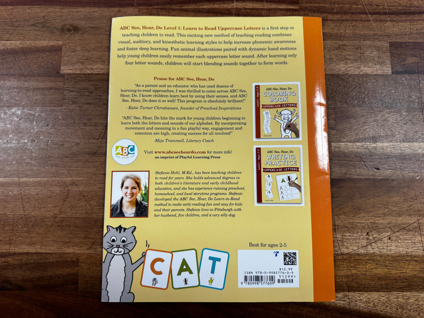 ABC See, Hear, Do Learn to Read UPPERCASE LETTERS