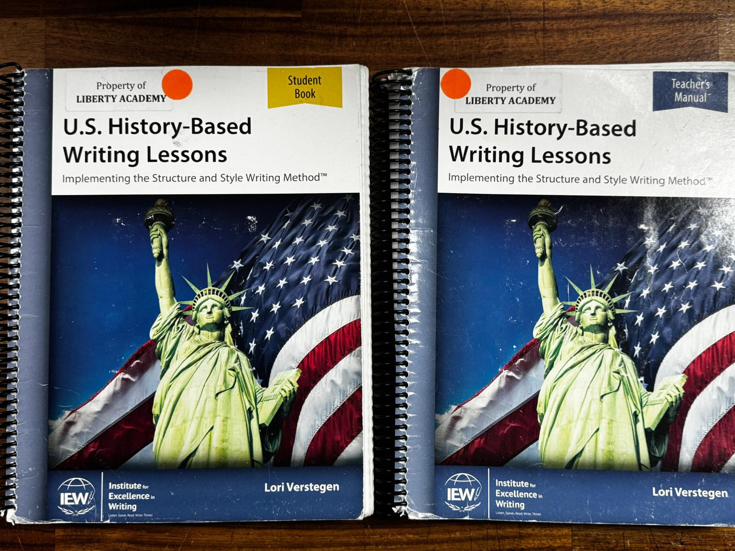 IEW U.S. History–Based Writing Lessons (Student Book & Teacher's Manual)