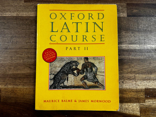 Oxford Latin Course Part II - Full Second Color Edition