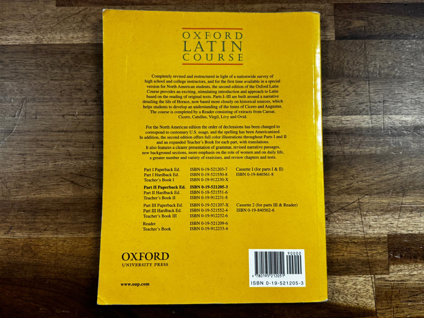 Oxford Latin Course Part II - Full Second Color Edition