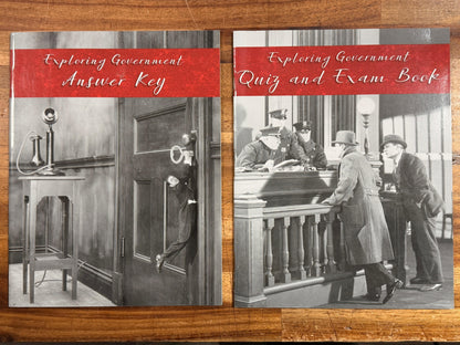 Notgrass History: Exploring Government Set + We Hold These Truths (LOT of 5)