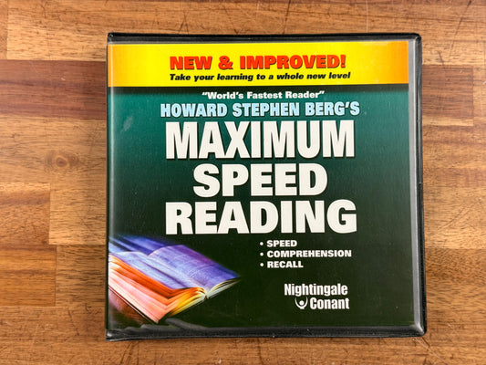 Howard Stephen Berg's Maximum Speed Reading CD