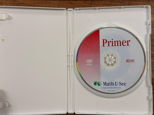 Math-U-See DVD (Primer)