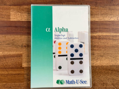 Math-U-See DVD (Alpha)