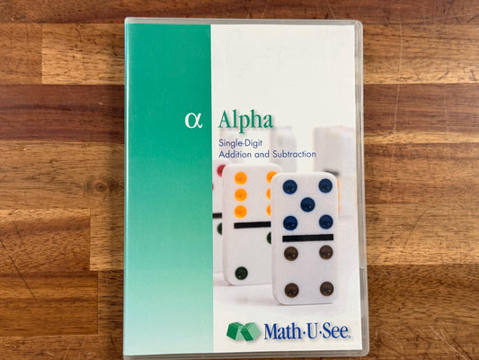 Math-U-See DVD (Alpha)