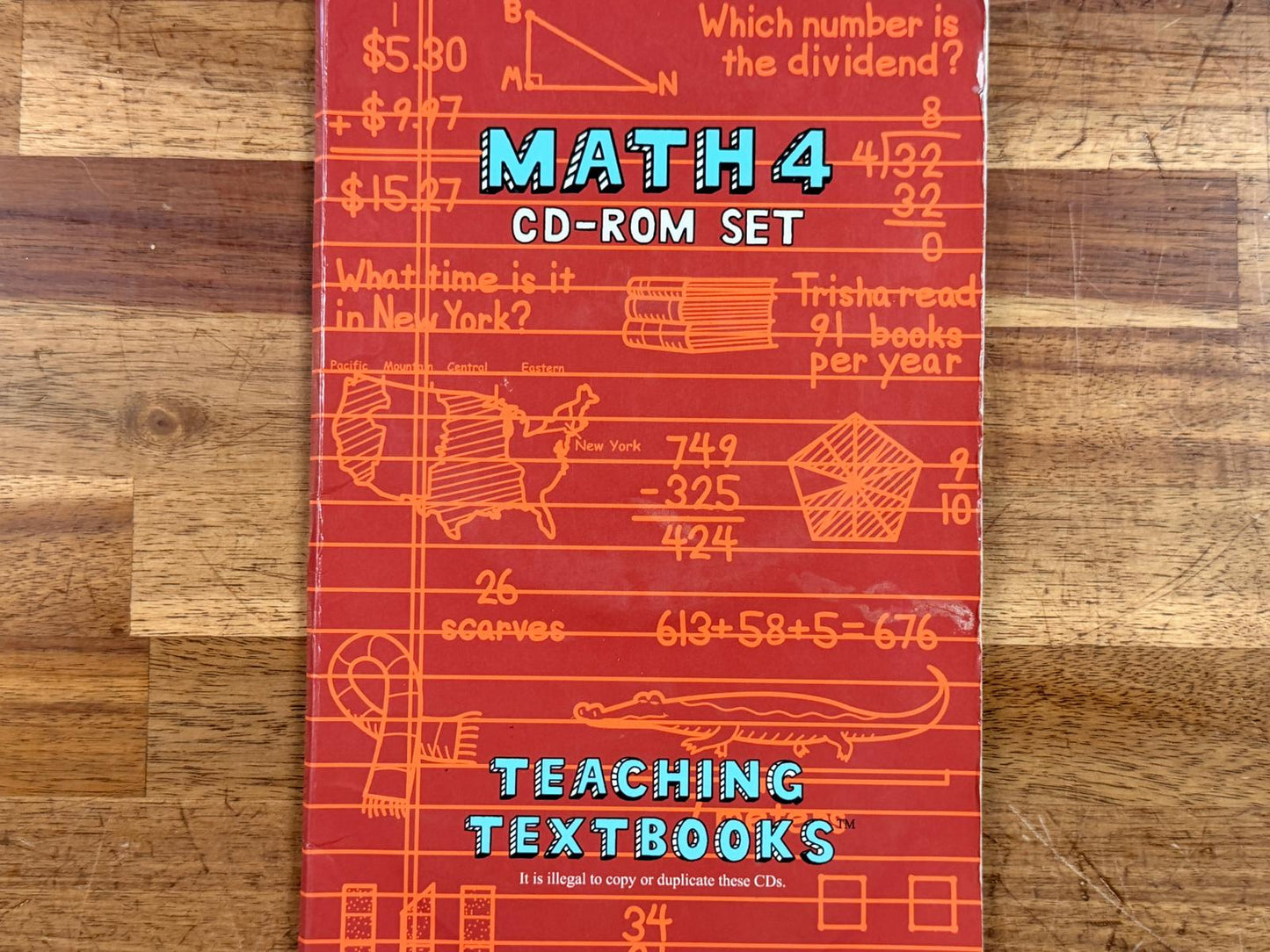 Teaching Textbooks Math 4 CD-ROM Set (4-Disc)