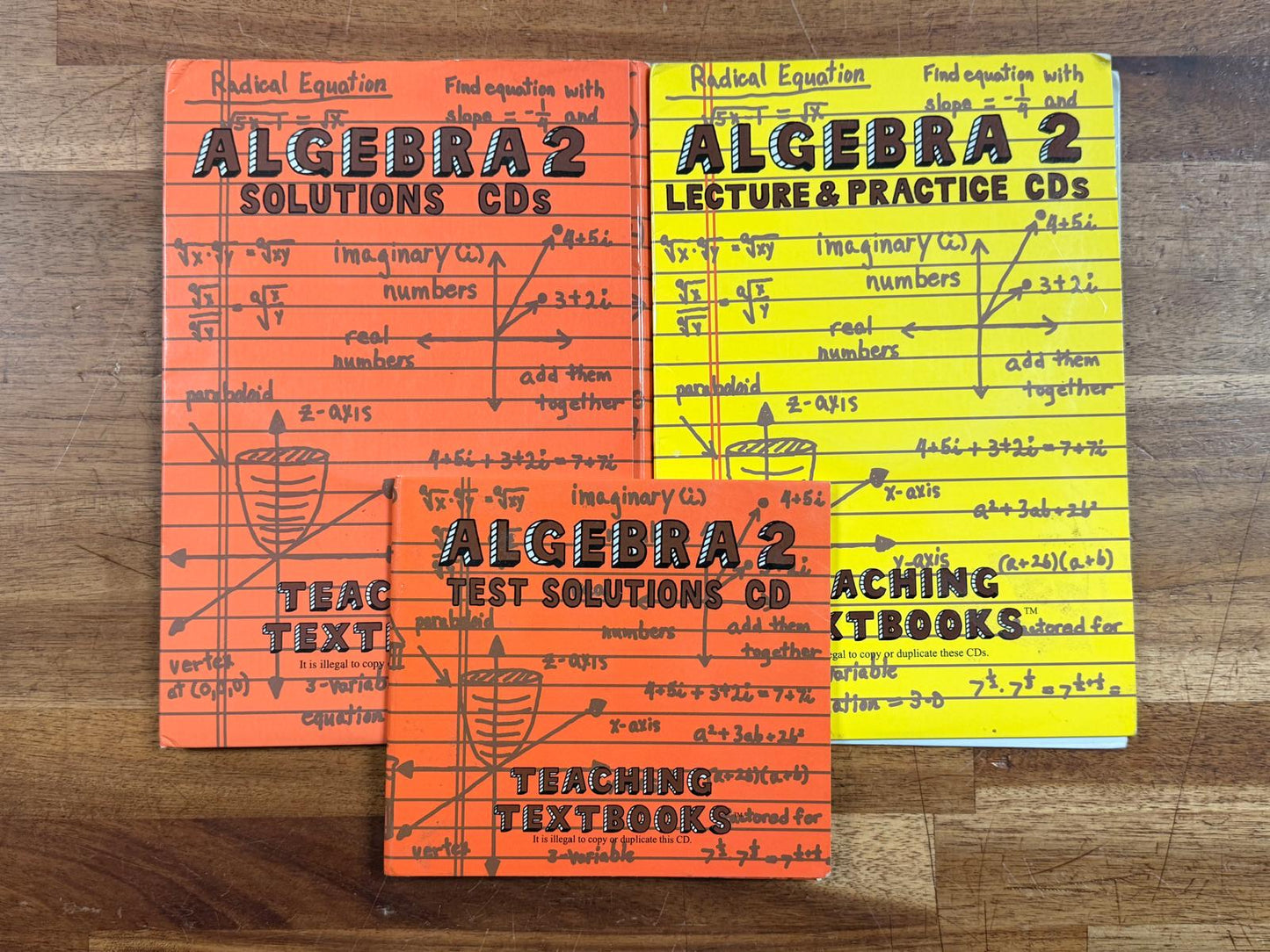 Teaching Textbooks Algebra 2 CD-ROM Multi-Set