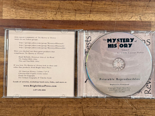 The Mystery of History Volume 1 Printable Reproducibles CD