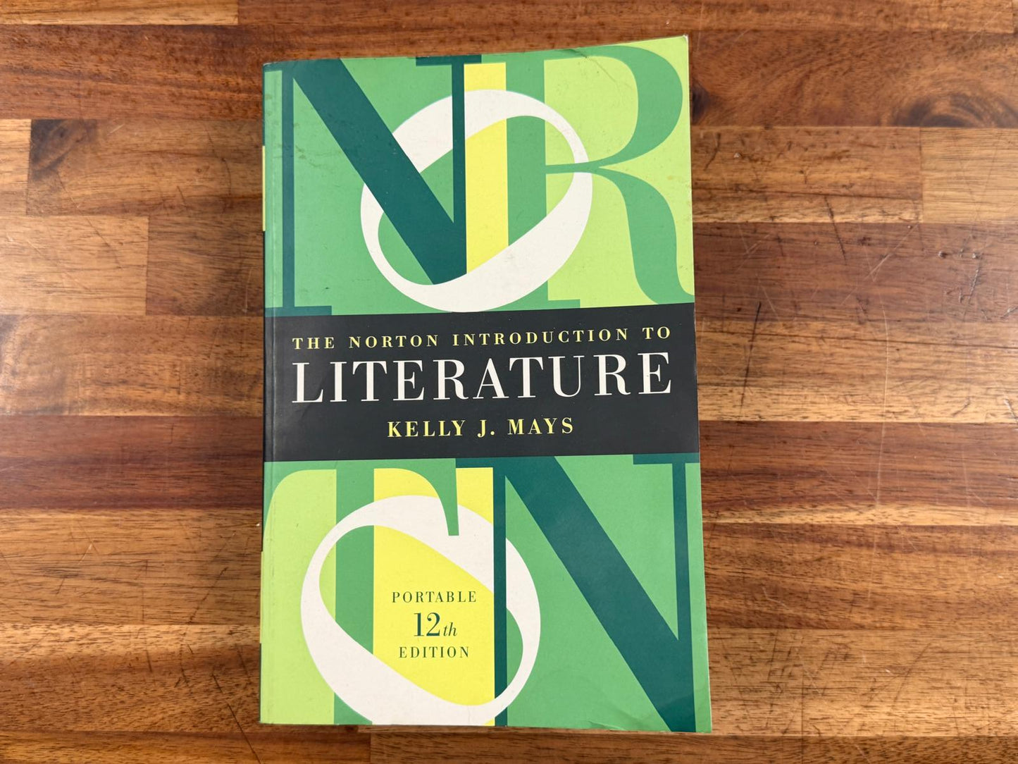 The Norton Introduction to Literature 12th Ed