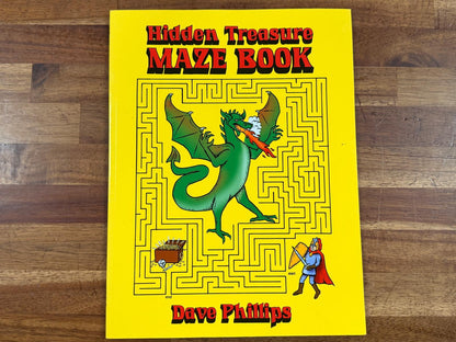Hidden Treasure Maze Book by Dave Phillips