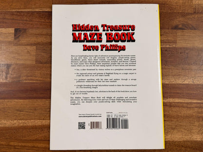 Hidden Treasure Maze Book by Dave Phillips