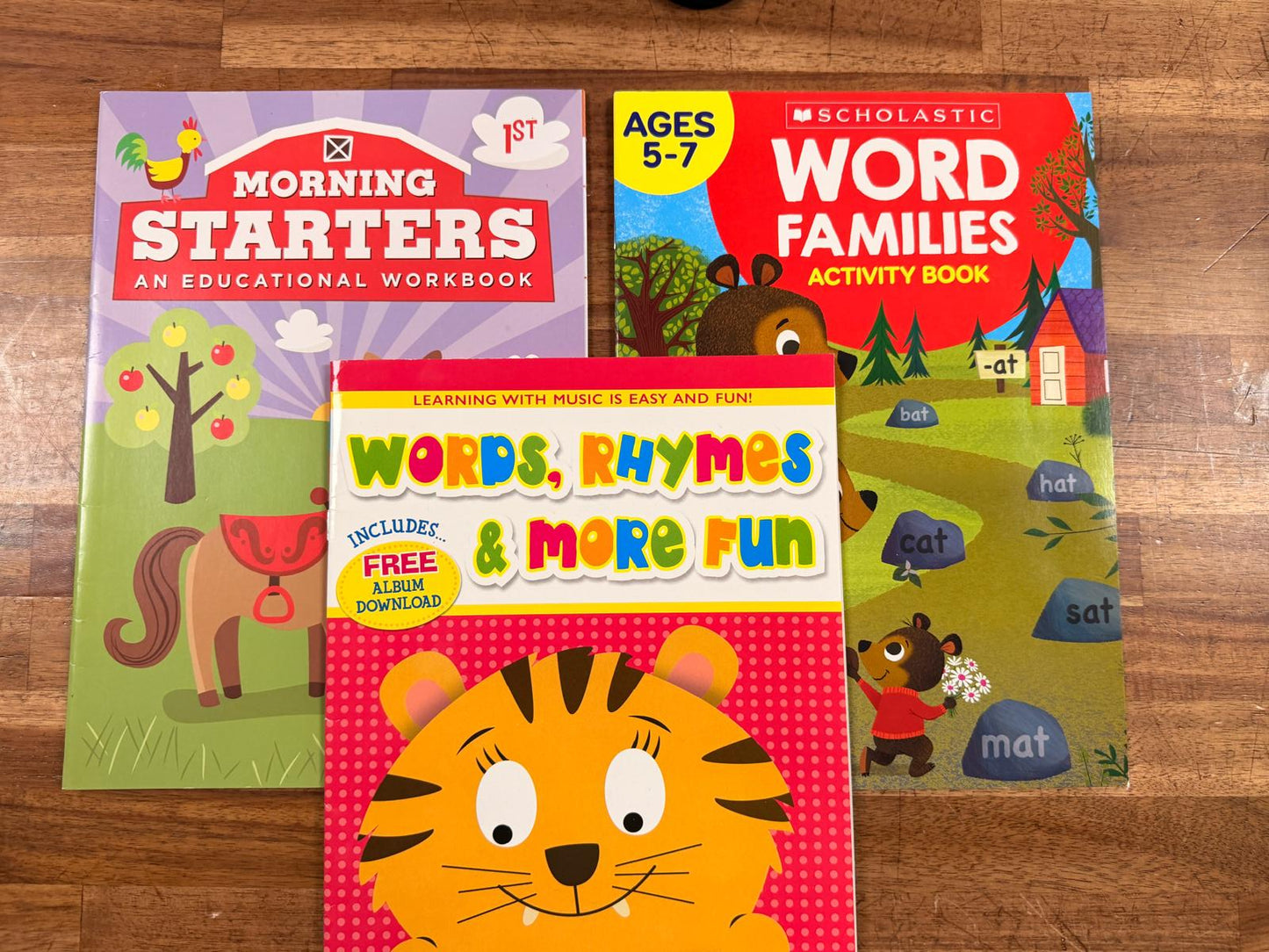 Early Literacy Packet of 3 Consumables