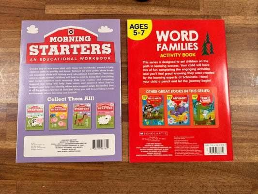 Early Literacy Packet of 3 Consumables
