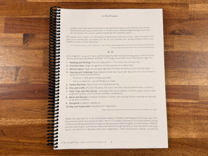 The Peaceful Press - The Kind Kingdom (Parent Guide)