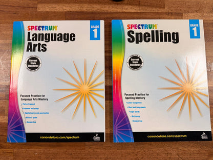 Spectrum Language Arts and Spelling Grade 1