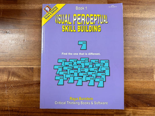 Critical Thinking - Visual Perceptual Skill Building Book 7