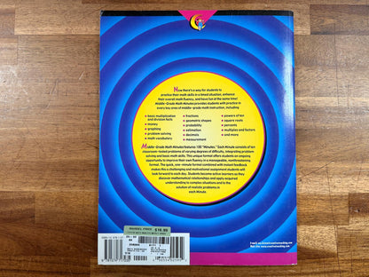 CTP Math Minutes Middle Grade - One Hundred Minutes to Better Basic Skills