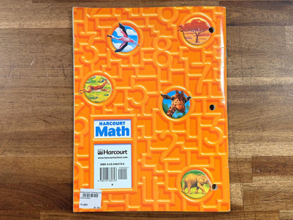 Harcourt Math Practice Workbook Kindergarten