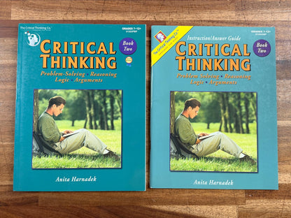 Critical Thinking book TWO Set