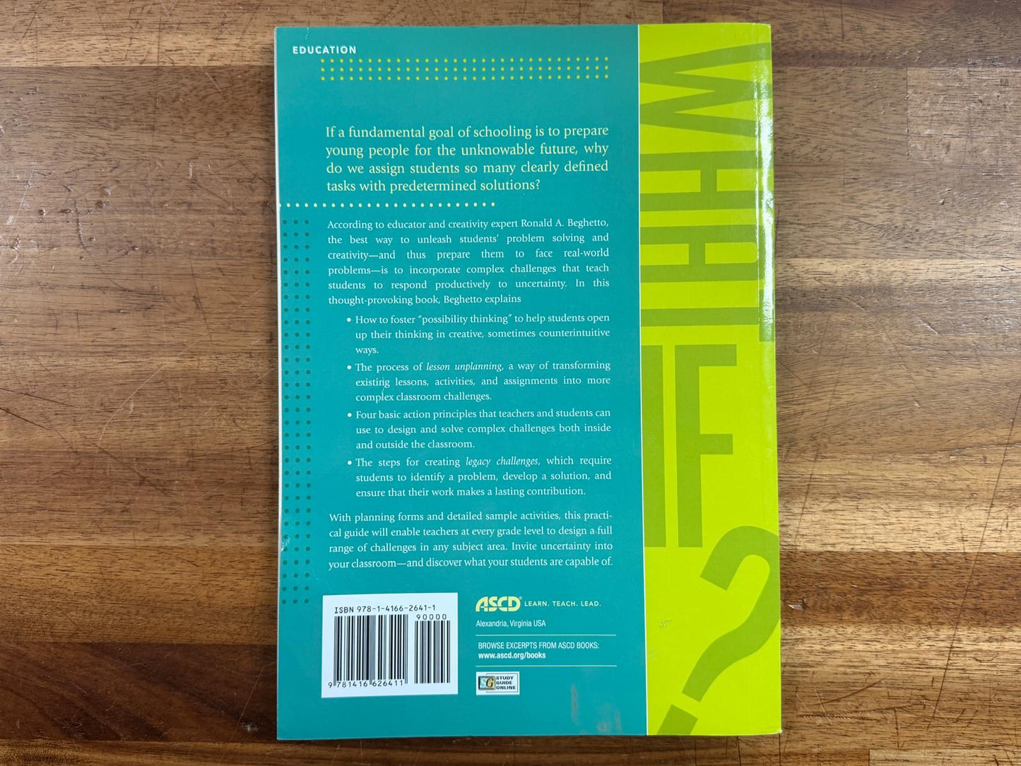 What If? Building Students’ Problem Solving Skills Through Complex Challenges